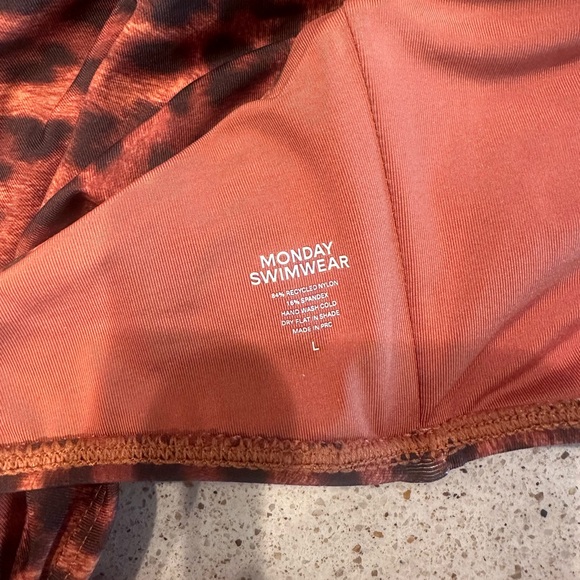 Monday Swimwear Sicily top in Dark Jaguar - Picture 5 of 6